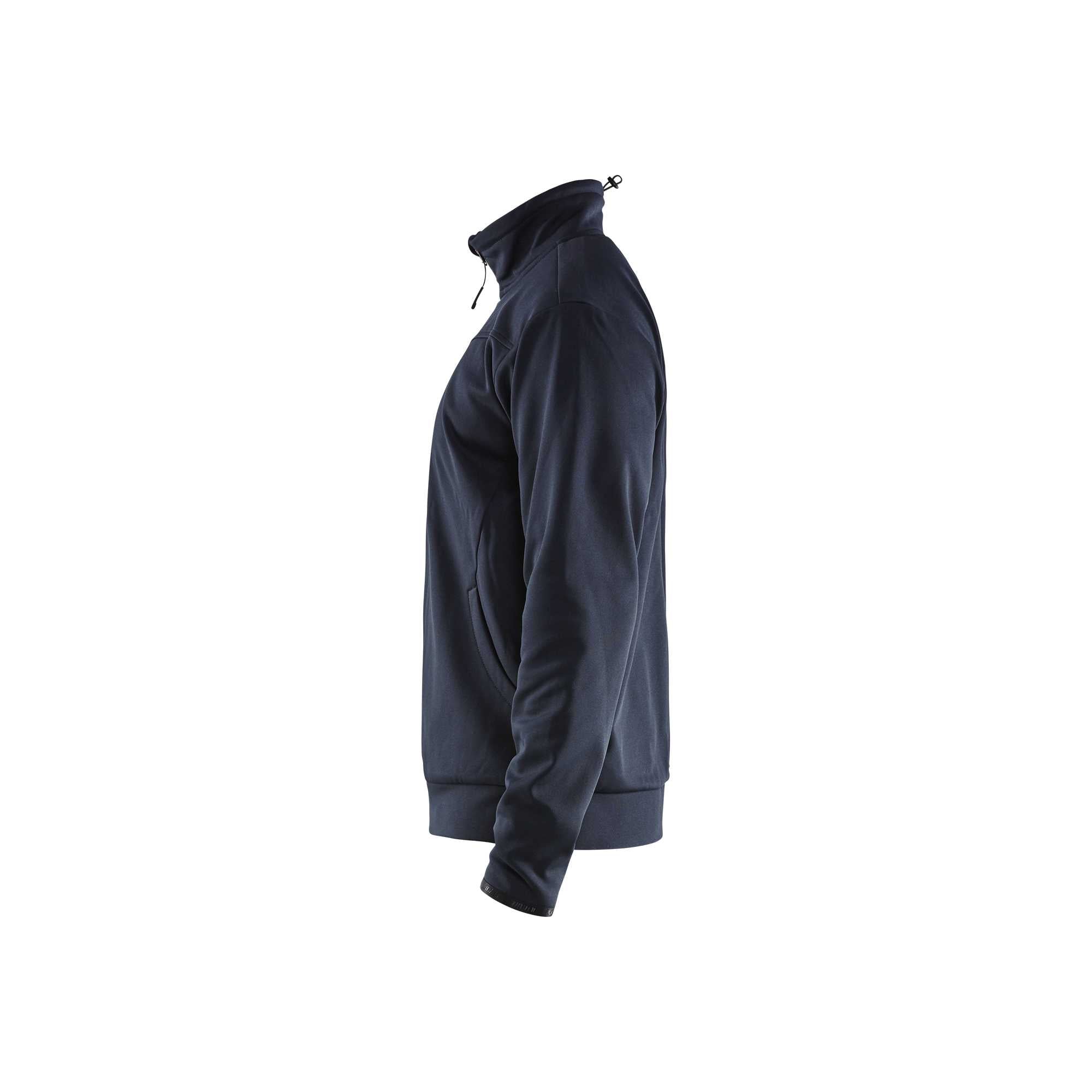 BLAKLADER 33622526 Sweatshirt With Full Zip Work Sweatshirt MEN - Pique Fleece